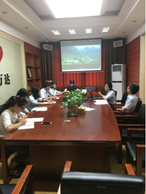 湖南赢博首页首次支部主题党日活动 -观看《迷失》警示教育专题片